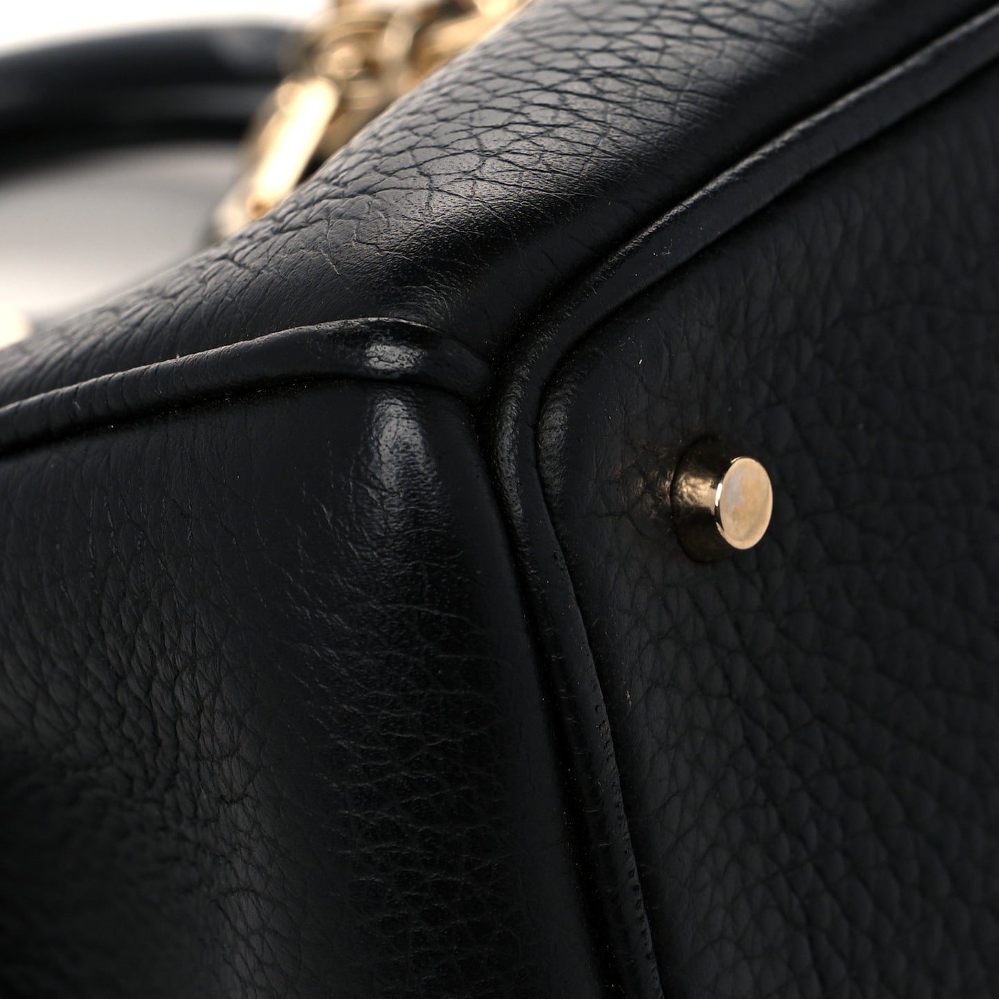 Bullcalf Small Diorissimo Tote Black Rose Indien
