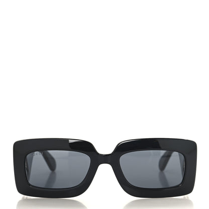 Gucci Acetate Rectangular Sunglasses GG0811S Black 2 of 7