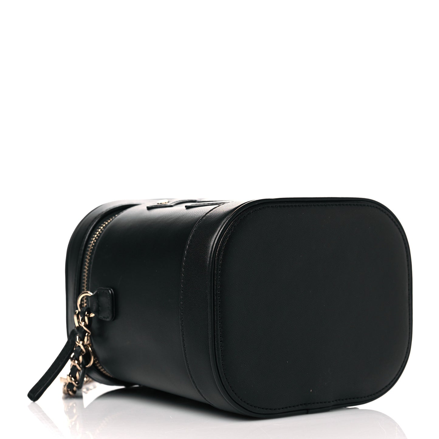 Lambskin Timeless Vanity Cosmetic Case Black