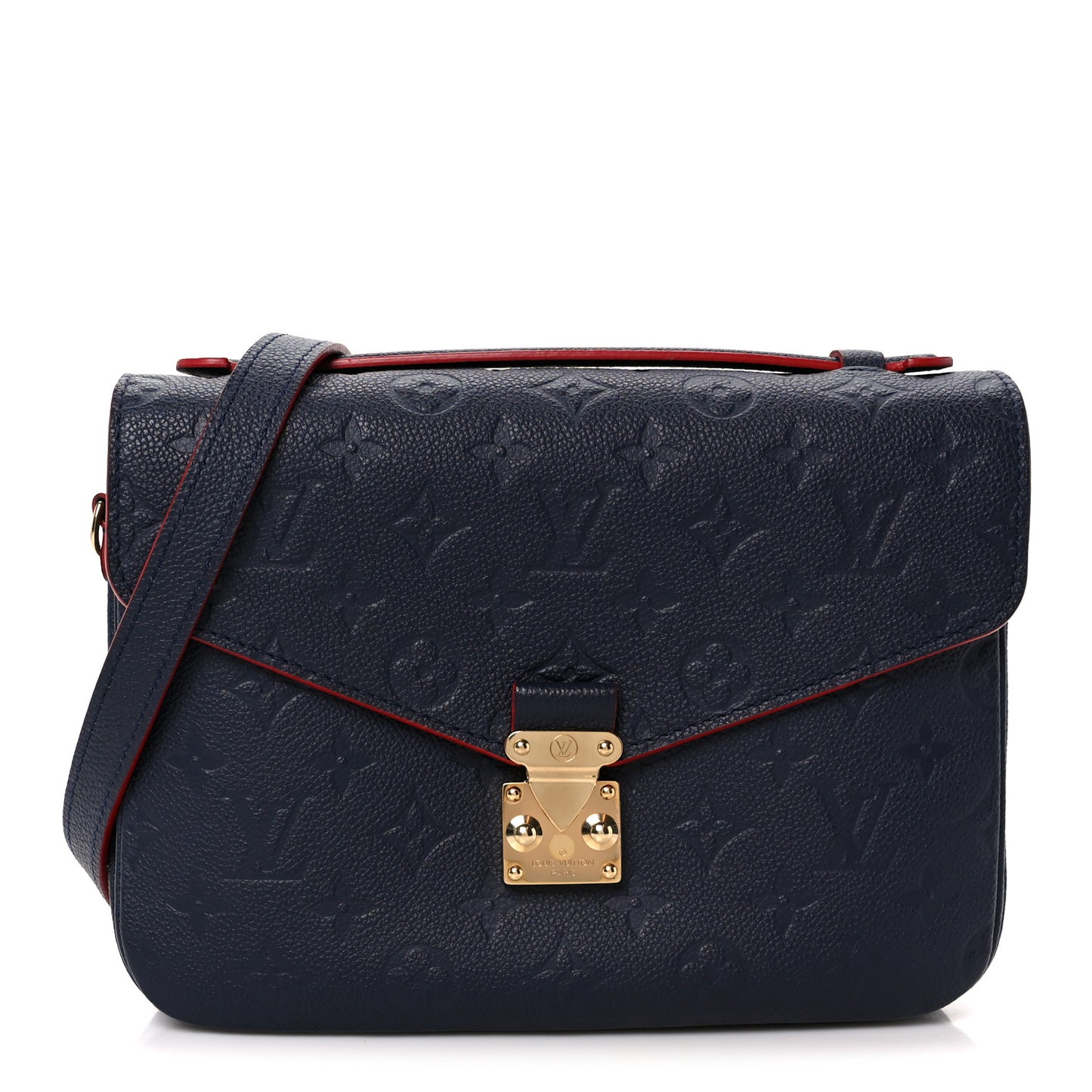 Empreinte Pochette Metis Marine Rouge