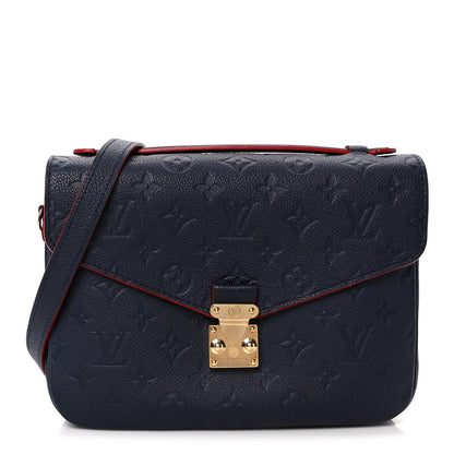 Louis Vuitton Empreinte Pochette Metis Marine Rouge 1 of 12