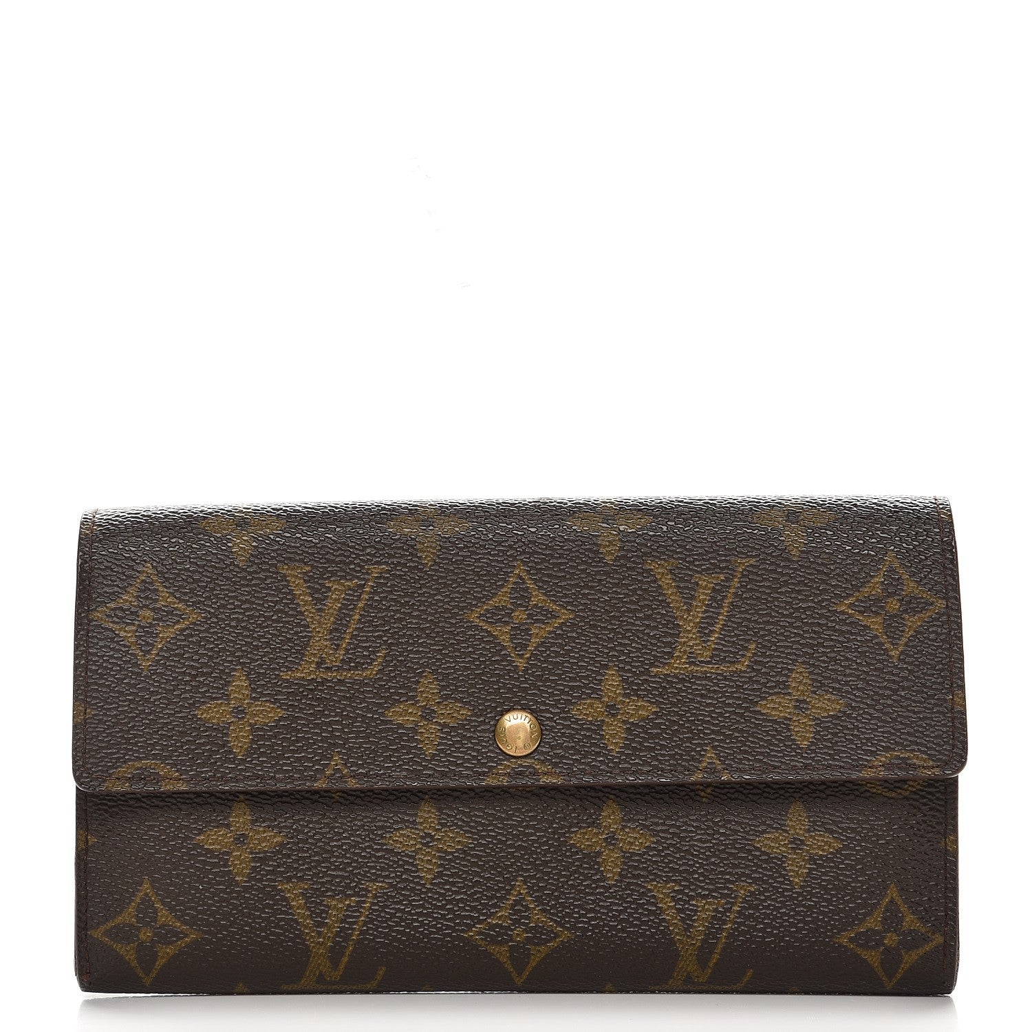 Louis Vuitton Monogram Sarah Wallet 1 of 9