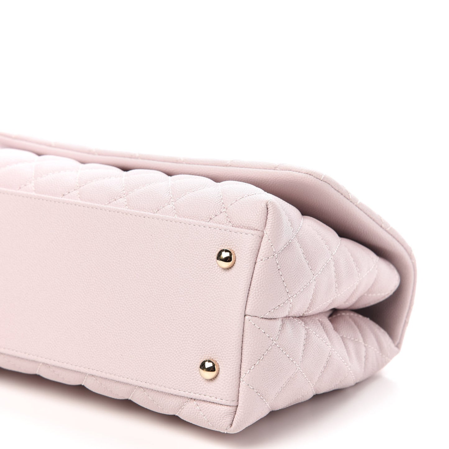 Caviar Quilted Small Coco Handle Flap Lilas Lilac