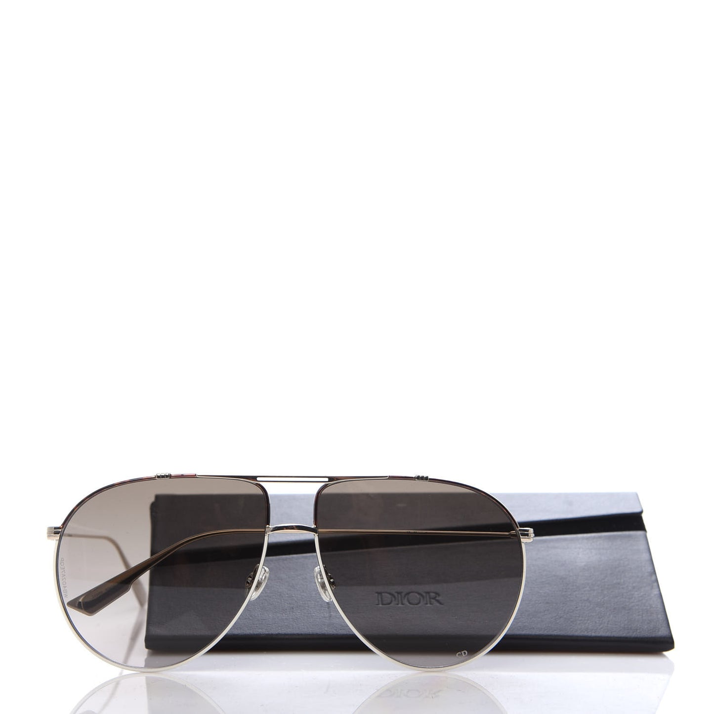 Metal Monsieur 1 Sunglasses Light Gold Havana