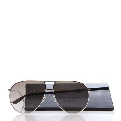 Christian Dior Metal Monsieur 1 Sunglasses Light Gold Havana 8 of 8