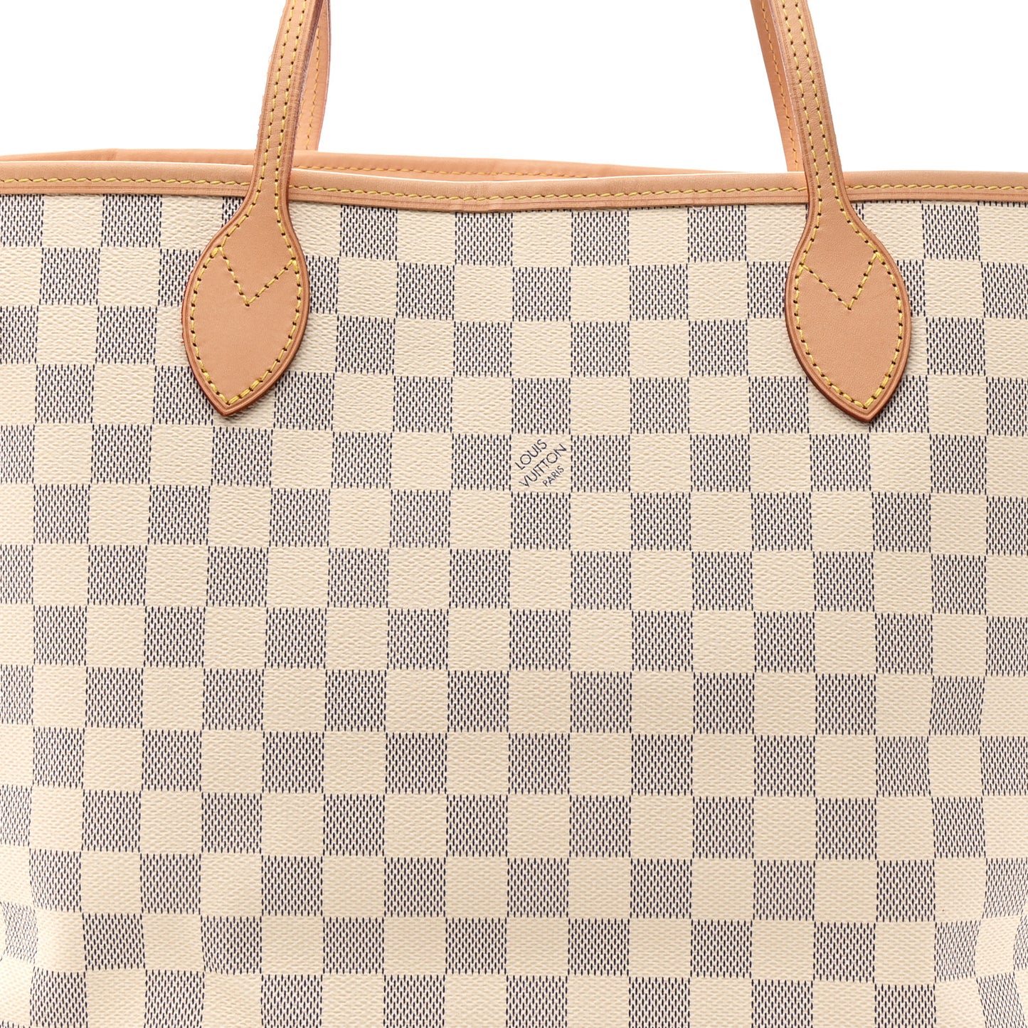 Damier Azur Neo Neverfull MM Rose Ballerine