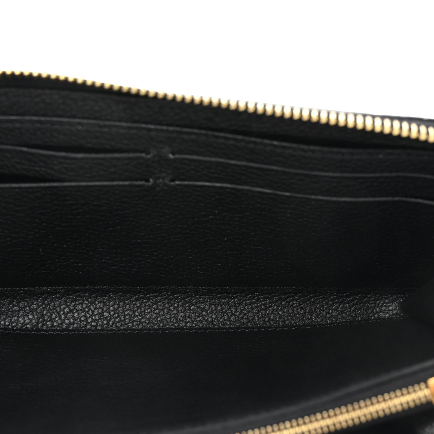 Louis Vuitton Empreinte Clemence Wallet Black 5 of 6