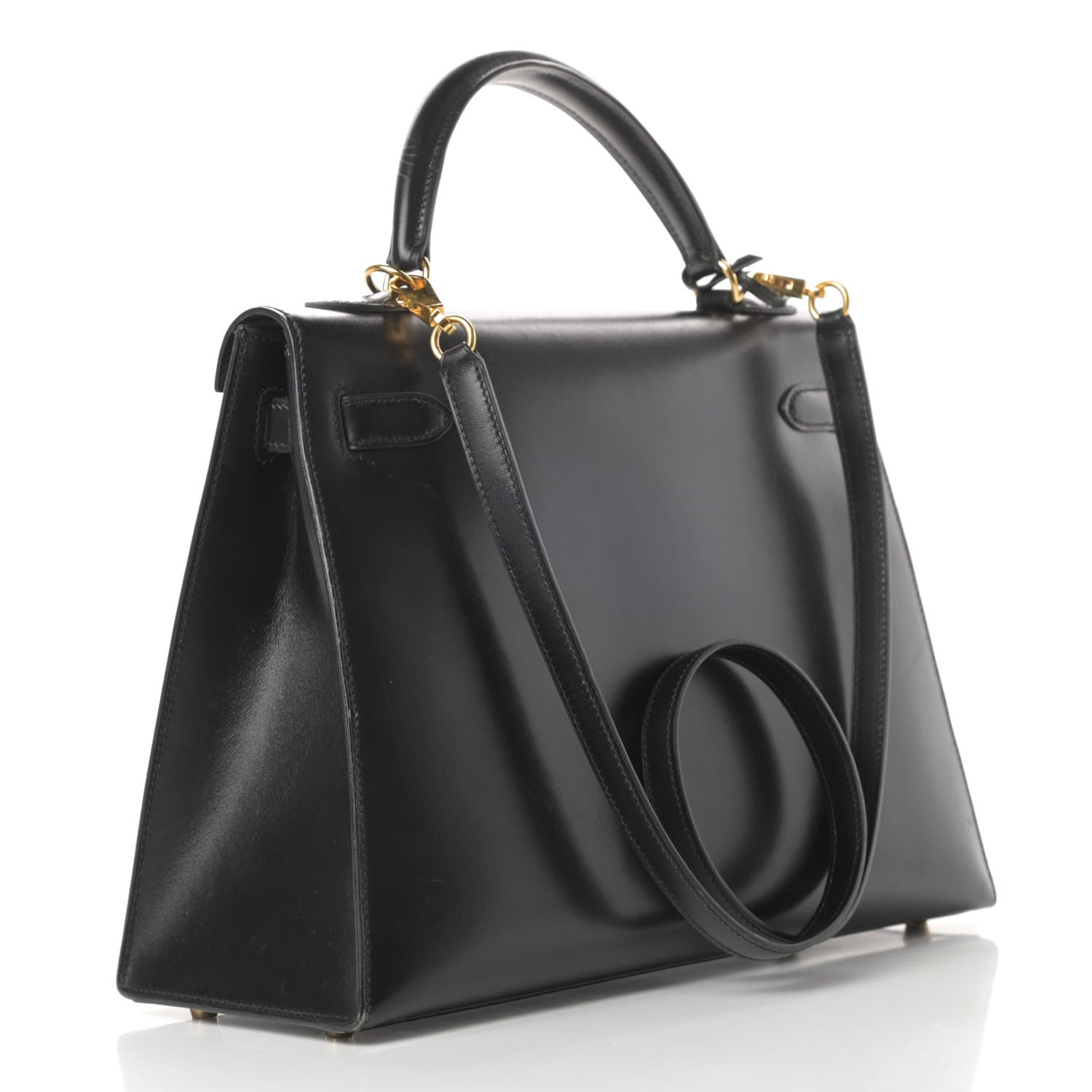Hermes Box Kelly Sellier 32 Black 3 of 49