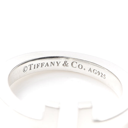 Tiffany Sterling Silver T Square Ring 51 5.75 4 of 4