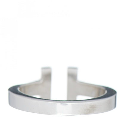 Tiffany Sterling Silver T Square Ring 52 6 4 of 5