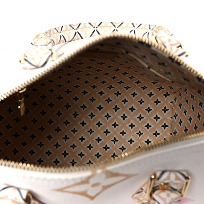 Louis Vuitton Monogram Giant By The Pool 2.0 Speedy Bandouliere 25 Beige 5 of 9