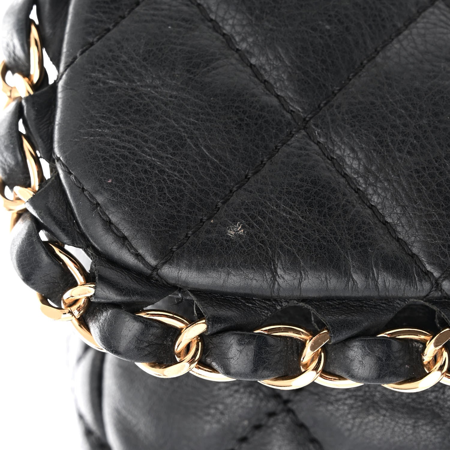 Chanel Calfskin Quilted Medium Chain Me Flap Black 11 of 13