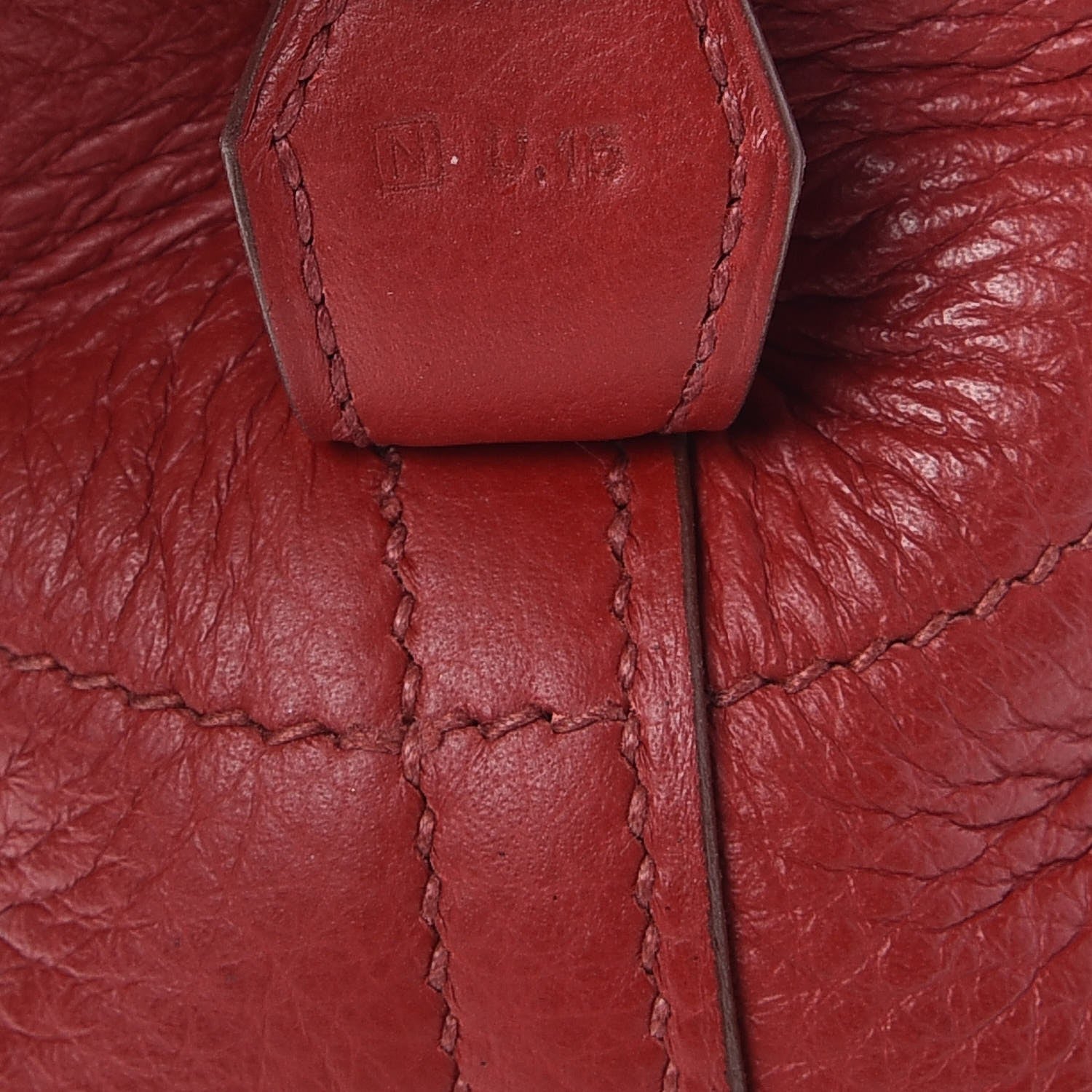 Hermes Taurillon Clemence Bolide 31 Rouge Garance 9 of 16