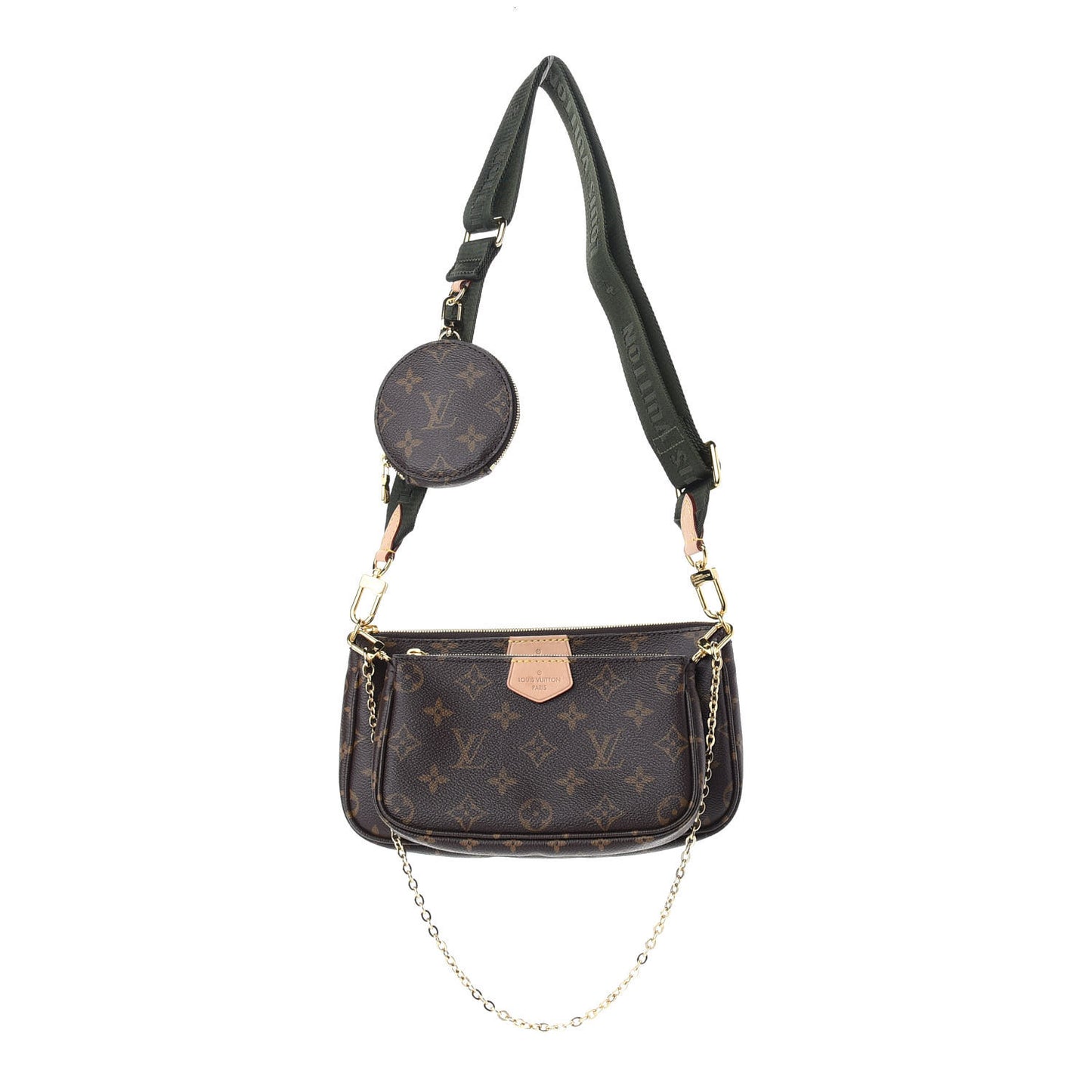Monogram Multi Pochette Accessories Kaki