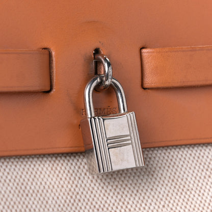 Hermes Toile Vache Hunter Herbag 39 MM Natural 11 of 13