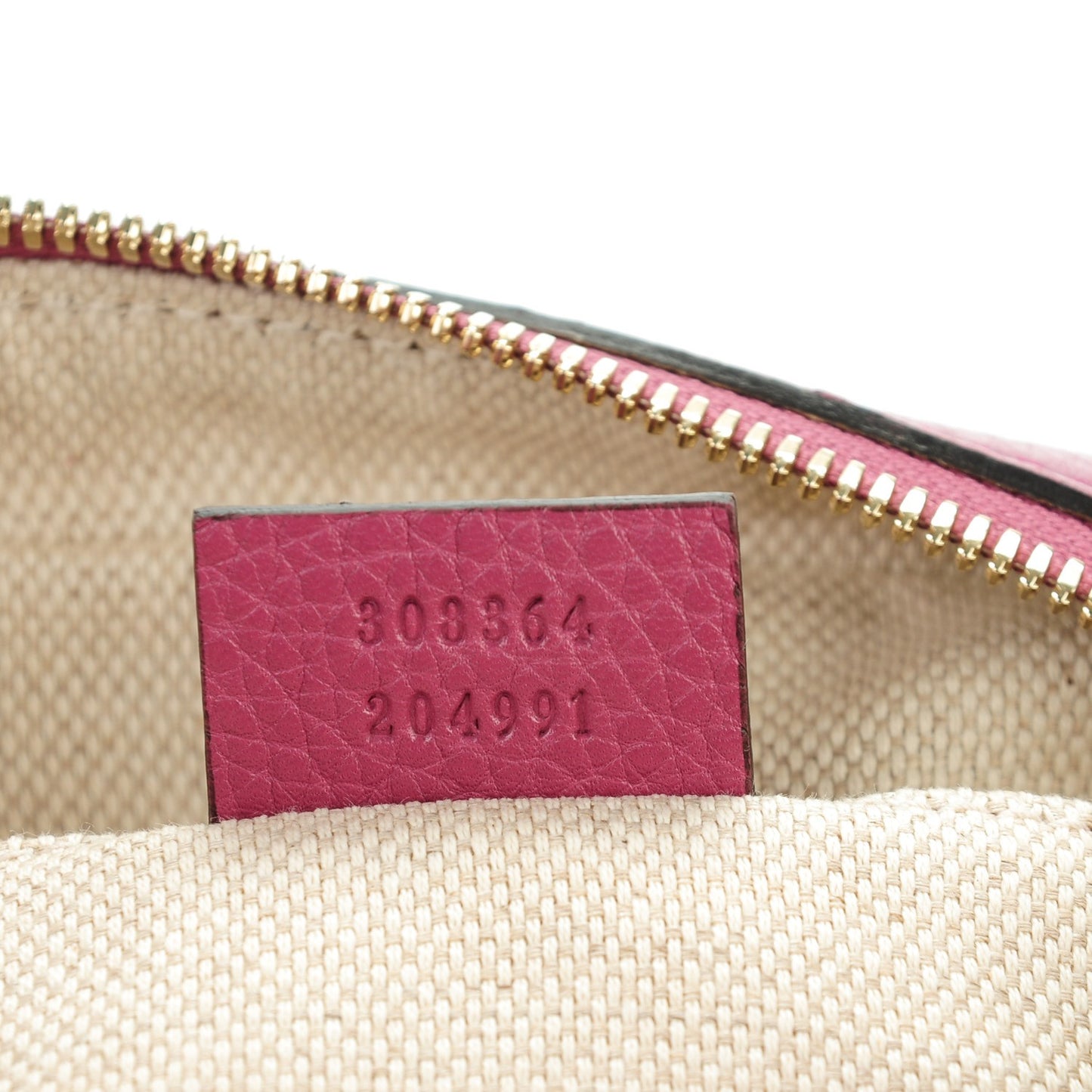 Pebbled Calfskin Small Soho Disco Bag Peonia Flower