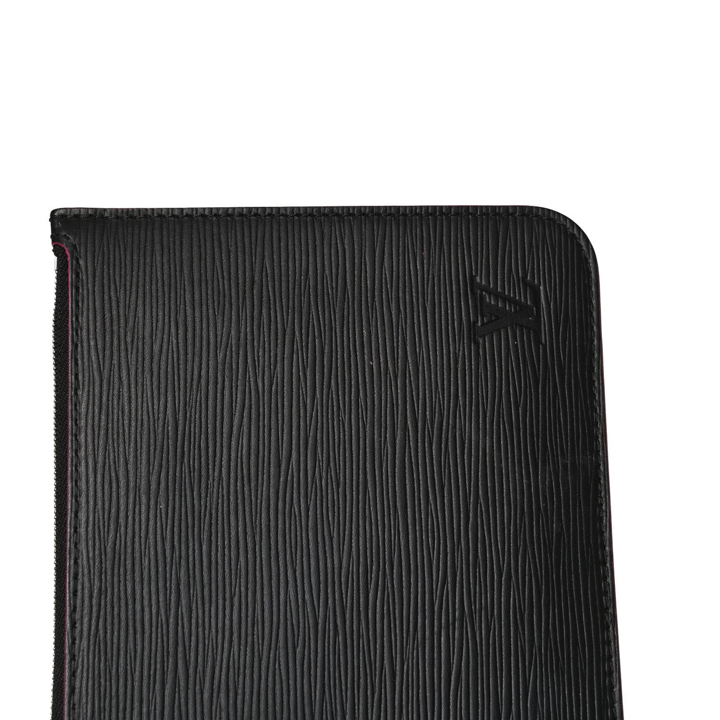 Epi Neverfull MM Black Hot Pink