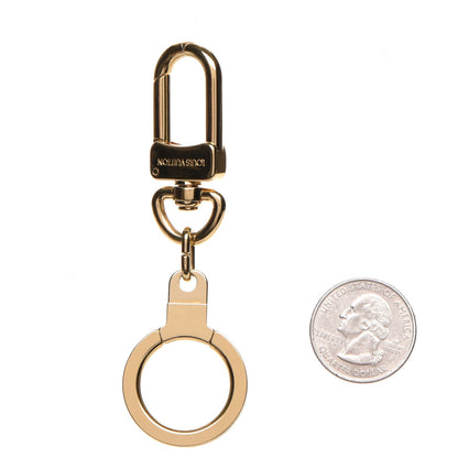 Louis Vuitton Pochette Extender Key Ring Gold 2 of 4
