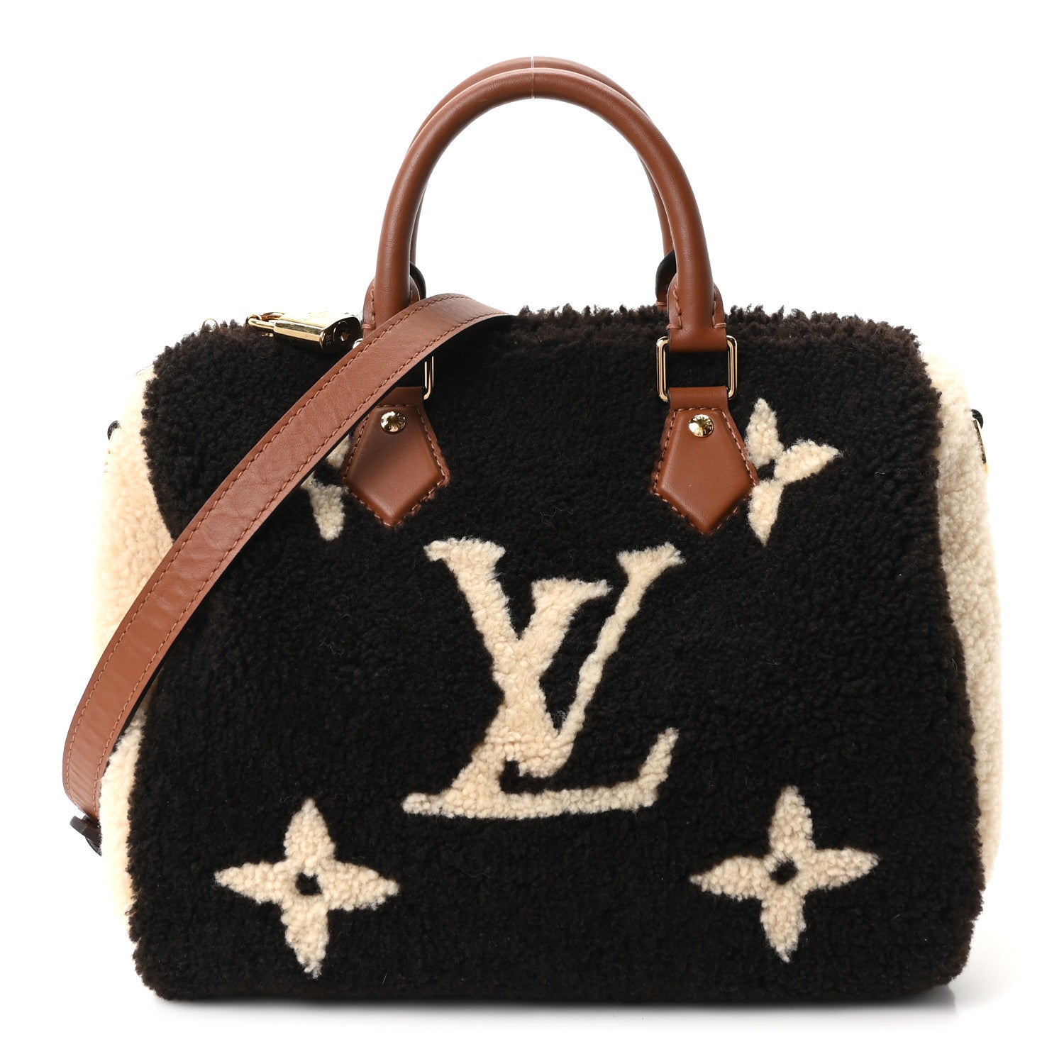 Louis Vuitton Monogram Teddy Speedy Bandouliere 25 1 of 8