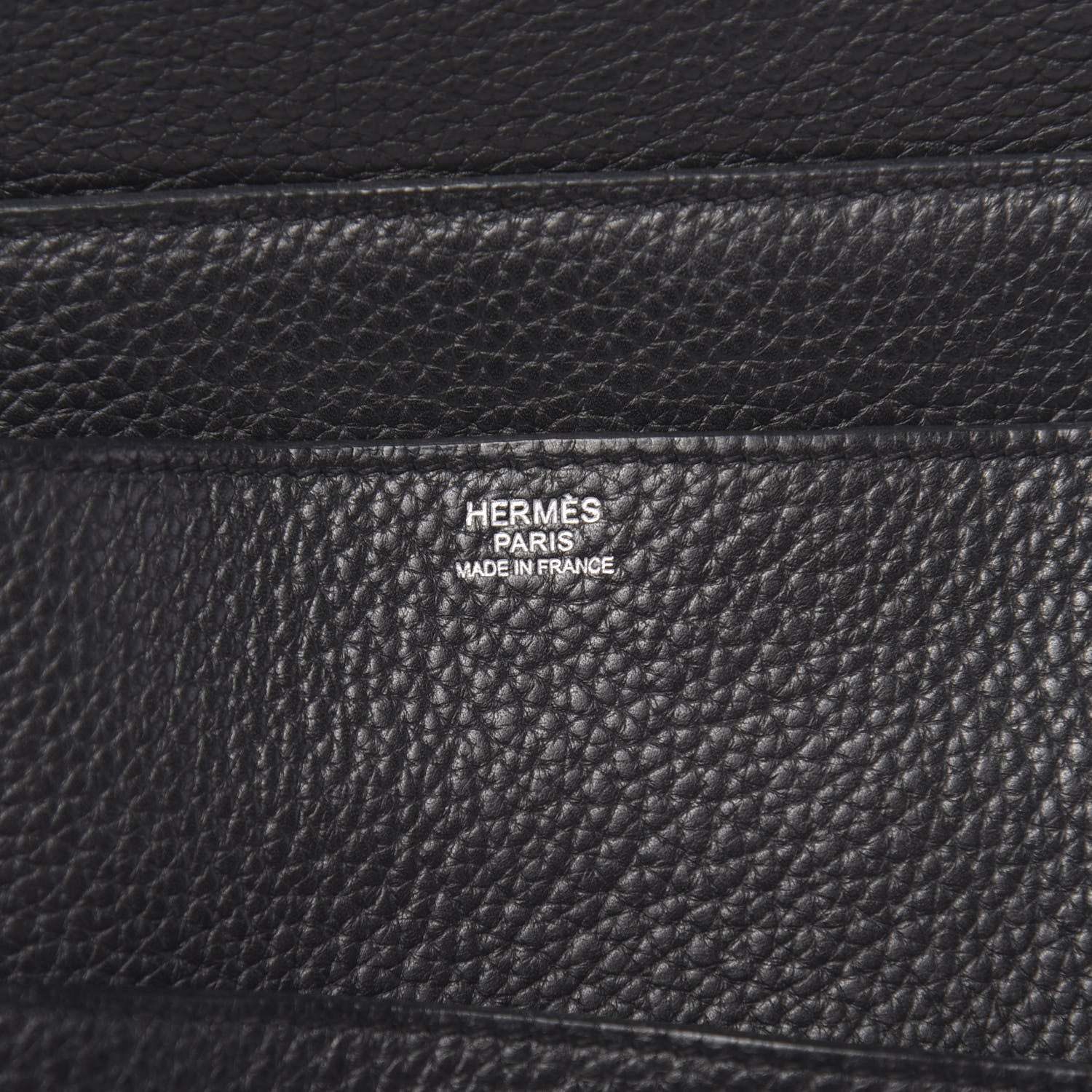 Hermes Taurillon Clemence Steve Messenger 37 Black 6 of 10