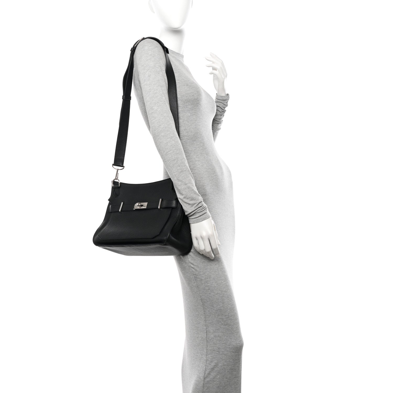 Hermes Taurillon Clemence Jypsiere 31 Black 2 of 10