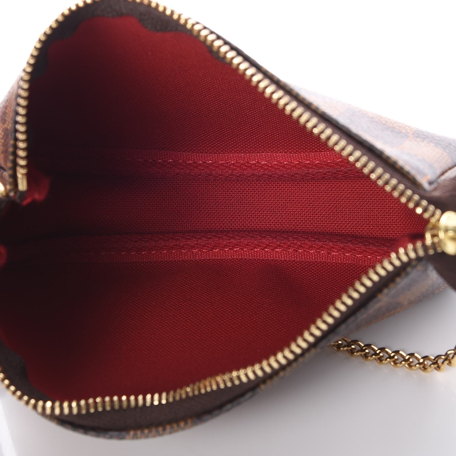 Louis Vuitton Damier Ebene Mini Pochette Accessories 5 of 7