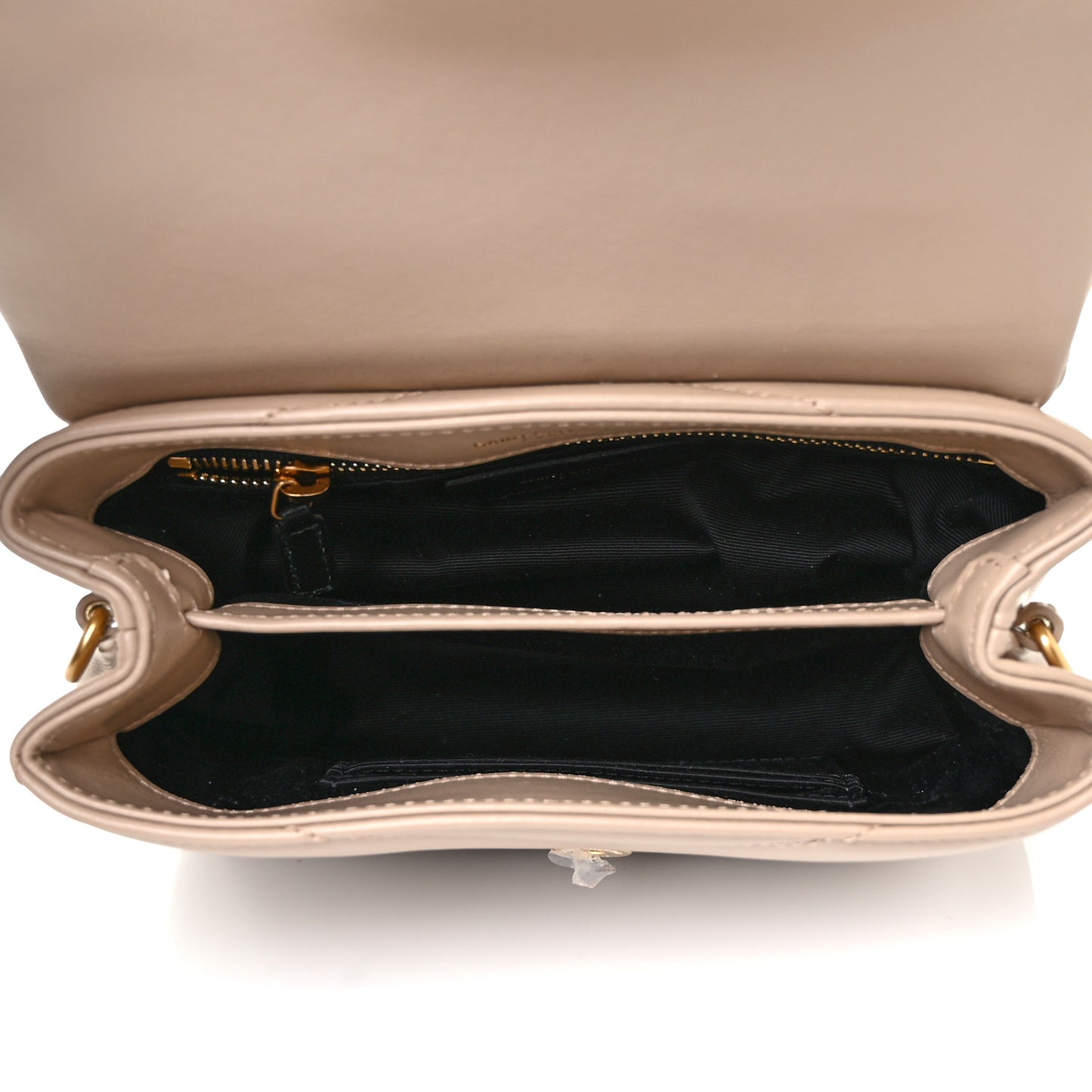 Calfskin Y Quilted Monogram Toy Loulou Satchel Latte