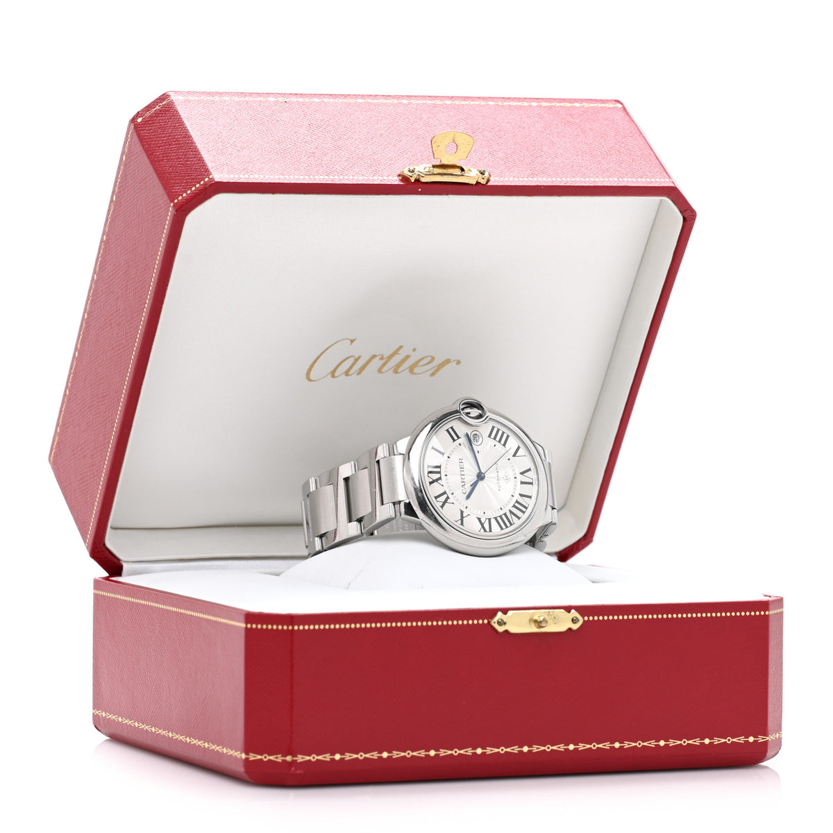 Stainless Steel 42mm Ballon Bleu De Cartier Automatic Watch