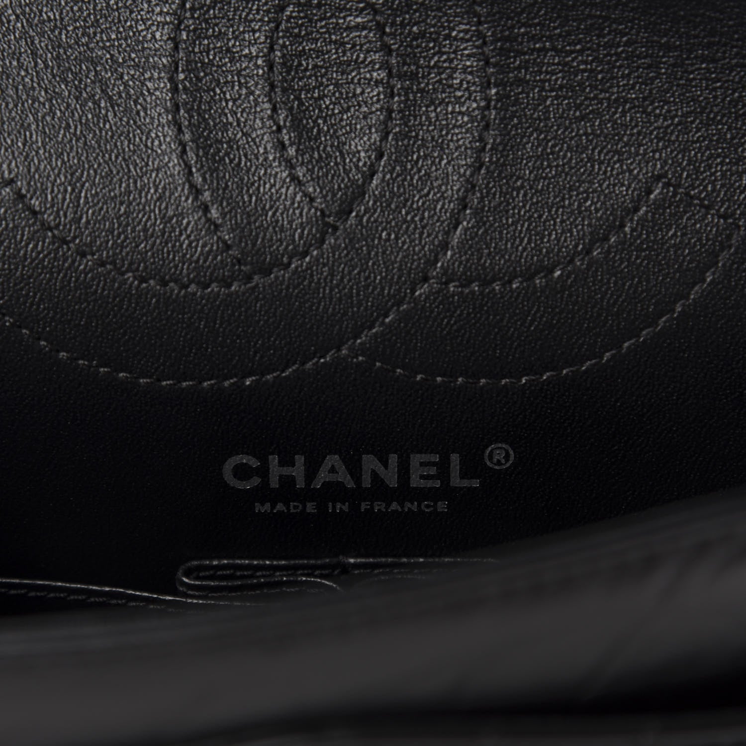 Chanel Aged Calfskin Chevron Quilted 2.55 Reissue 225 Flap So Black 8 of 11