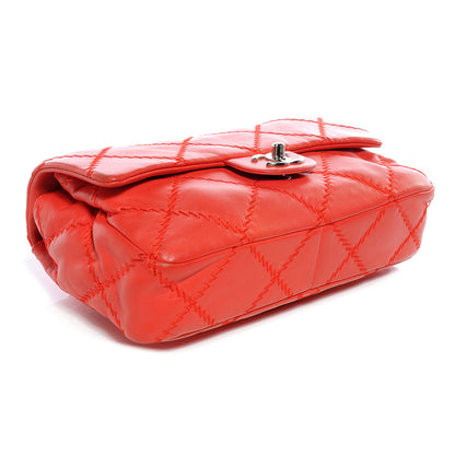 Chanel Calfskin Ultimate Stitch Flap Red 4 of 7