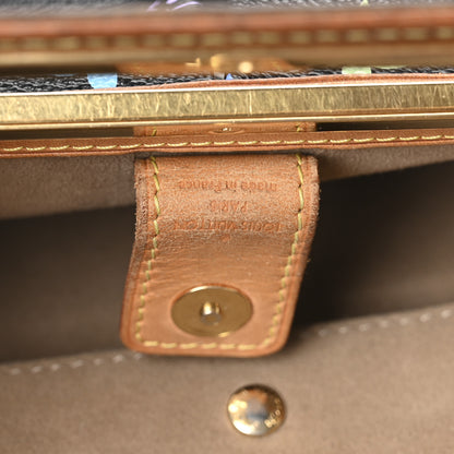 Louis Vuitton Monogram Multicolor Judy MM Black 10 of 19