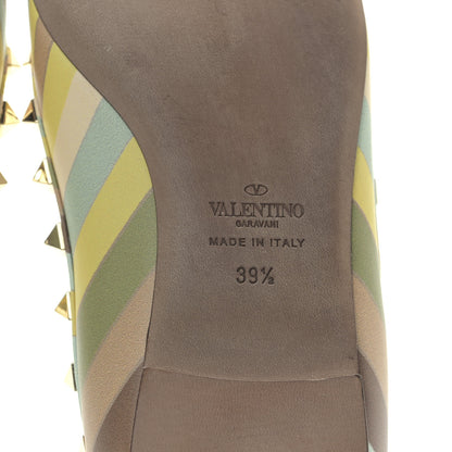 Valentino Garavani Nappa Native Couture 1975 Rockstud Ballerina Flats 39.5 Multicolor 6 of 8