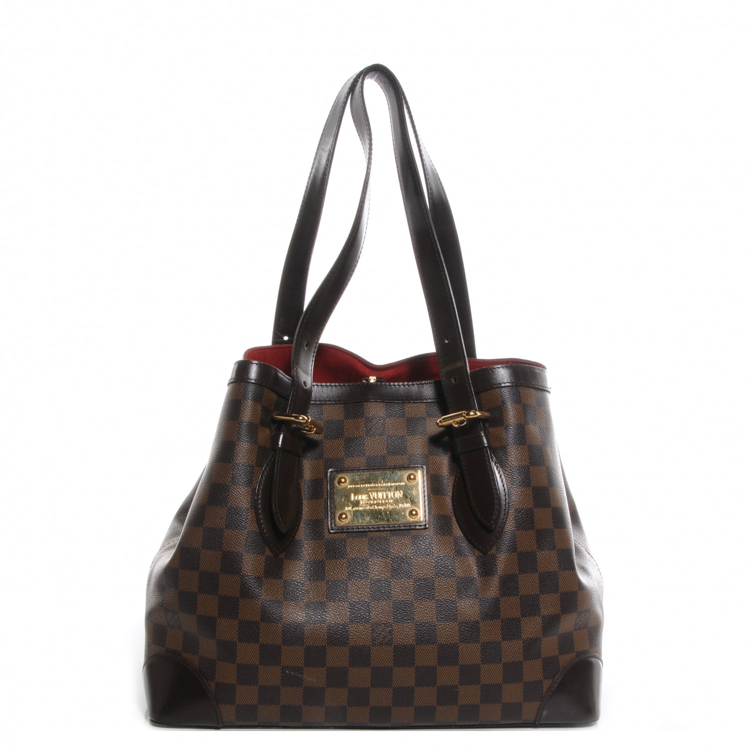 Louis Vuitton Damier Ebene Hampstead MM 1 of 7