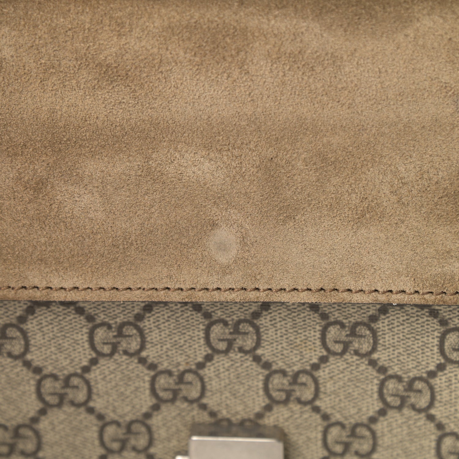 Gucci GG Supreme Monogram Small Dionysus Shoulder Bag Taupe 13 of 13