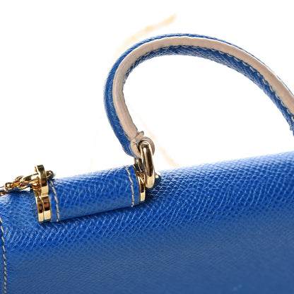 Dolce & Gabbana Dauphine Mini Von Bag Blue 10 of 10