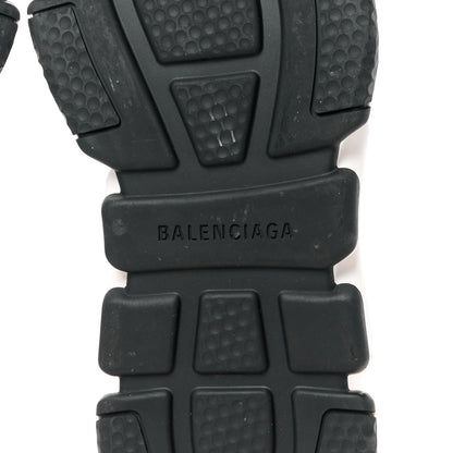 Balenciaga Neoprene Knit Allover Logo Bi-Color Sole Womens Speed Sneakers 40 Black White 6 of 8