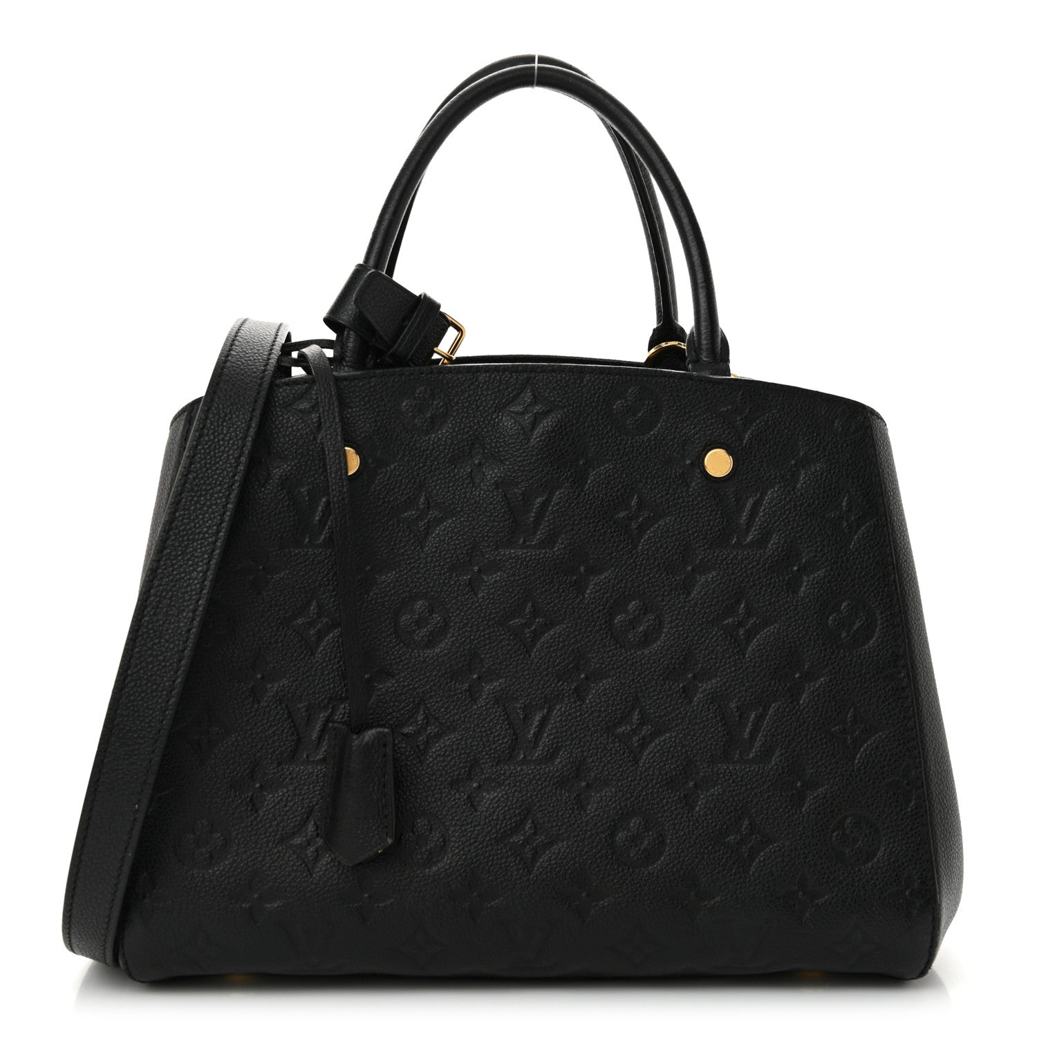 Louis Vuitton Empreinte Montaigne MM Black 1 of 14