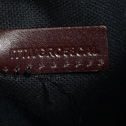 Burberry Haymarket Check Satchel Chocolate 9 of 9