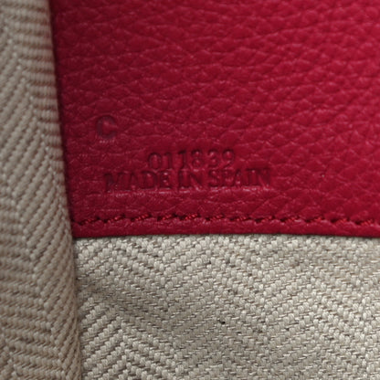 Loewe Grained Calfskin Small Hammock Shoulder Bag Raspberry 6 of 14