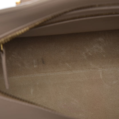Saint Laurent Smooth Calfskin Medium Monogram Cabas Beige 7 of 9