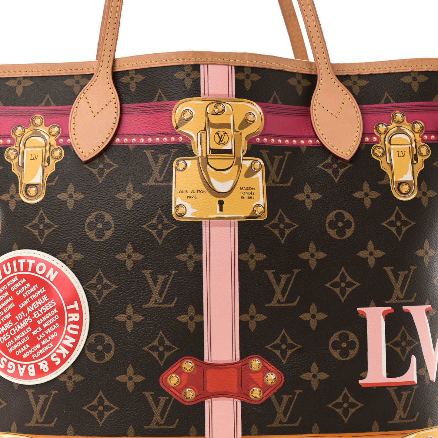 Monogram Summer Trunks Neo Neverfull MM