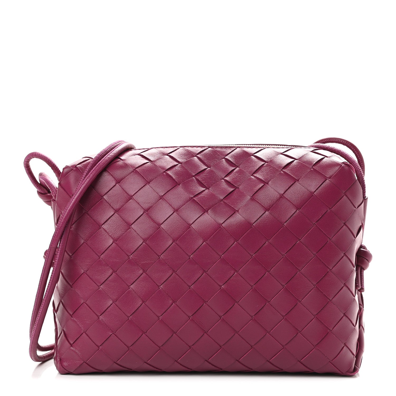 Bottega Veneta Nappa Intrecciato Small Loop Camera Bag Cinnabar 1 of 8