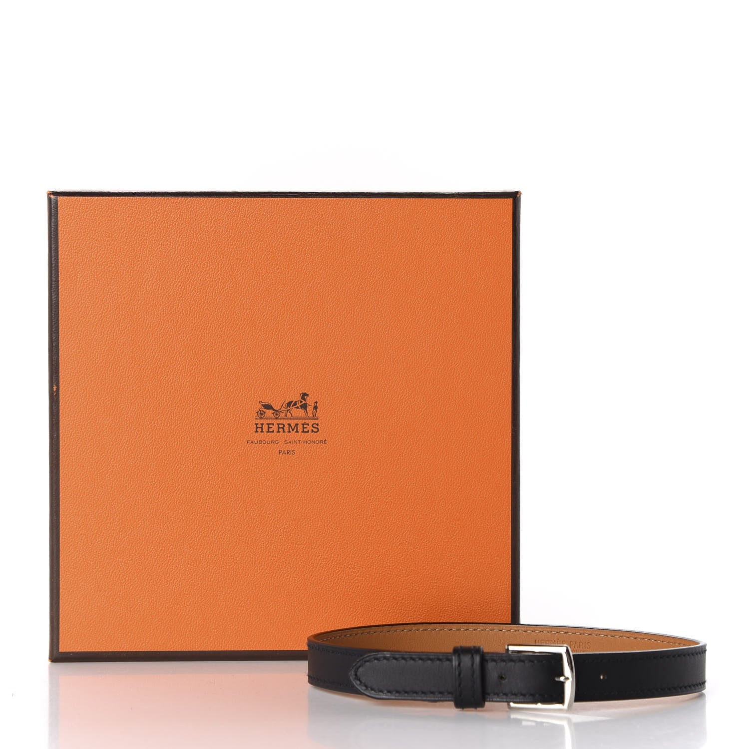 Hermes Chamonix Etriviere Double Tour Bracelet XS Black 6 of 6