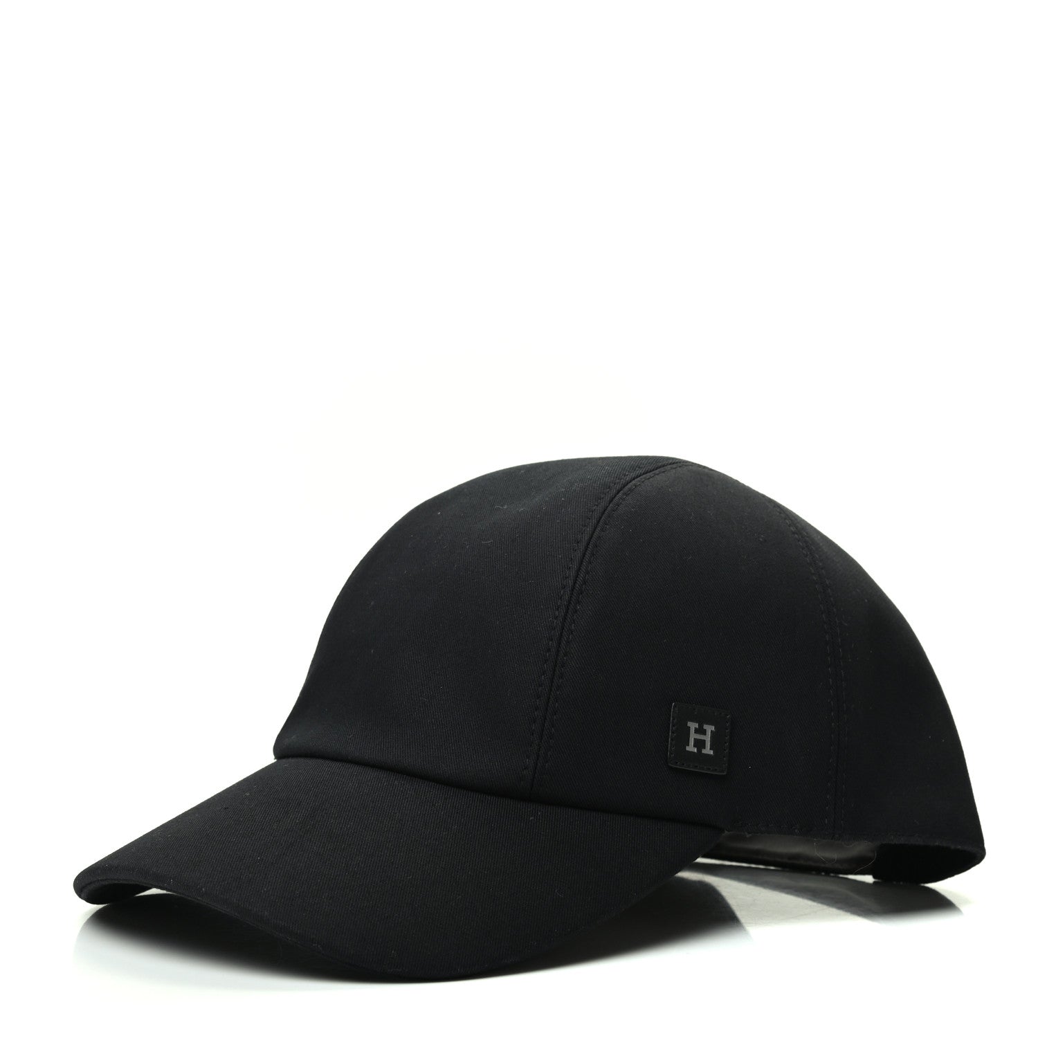 Hermes Cotton Viscose Hat 58 Black 1 of 6