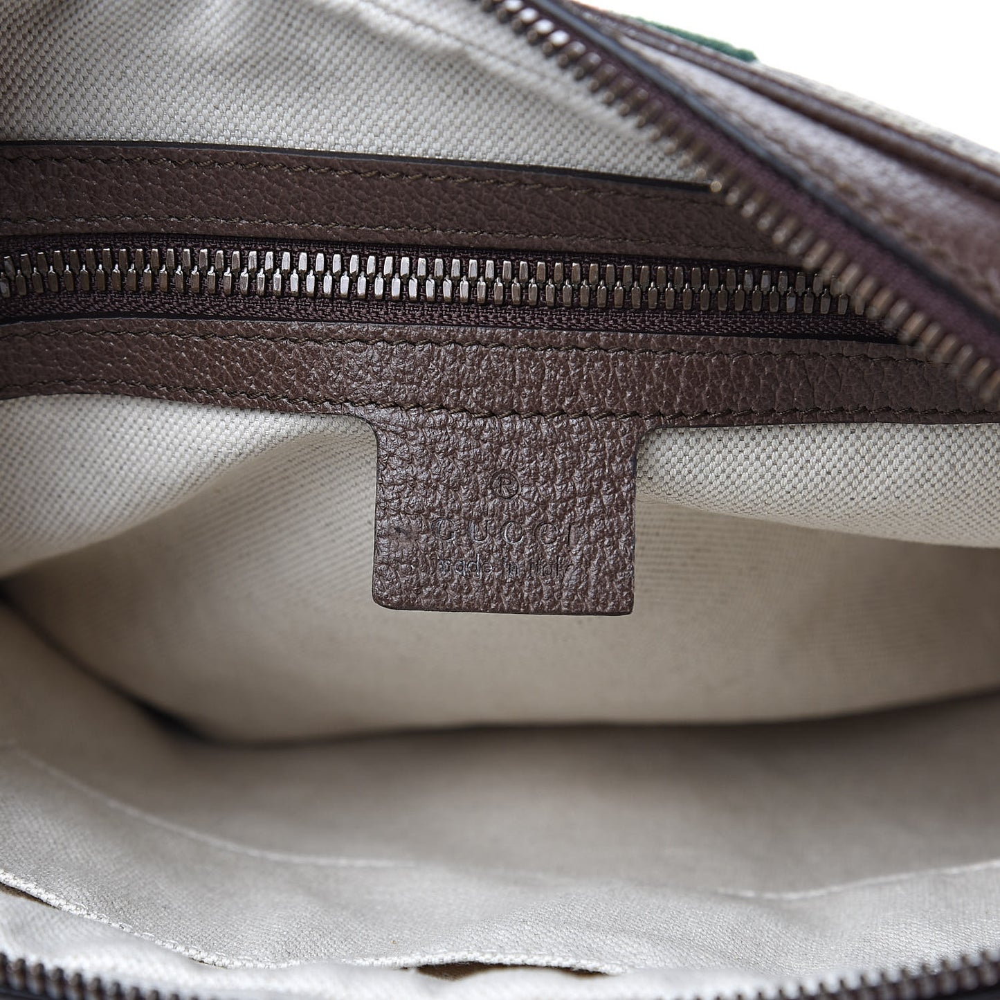 GG Supreme Monogram Web Small Ophidia Messenger Bag Brown