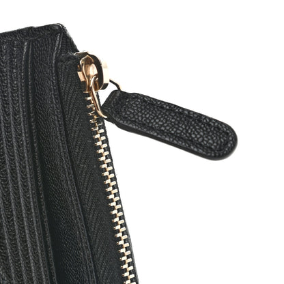 Chanel Caviar Quilted Classic Zip Boy Pouch Black 9 of 11