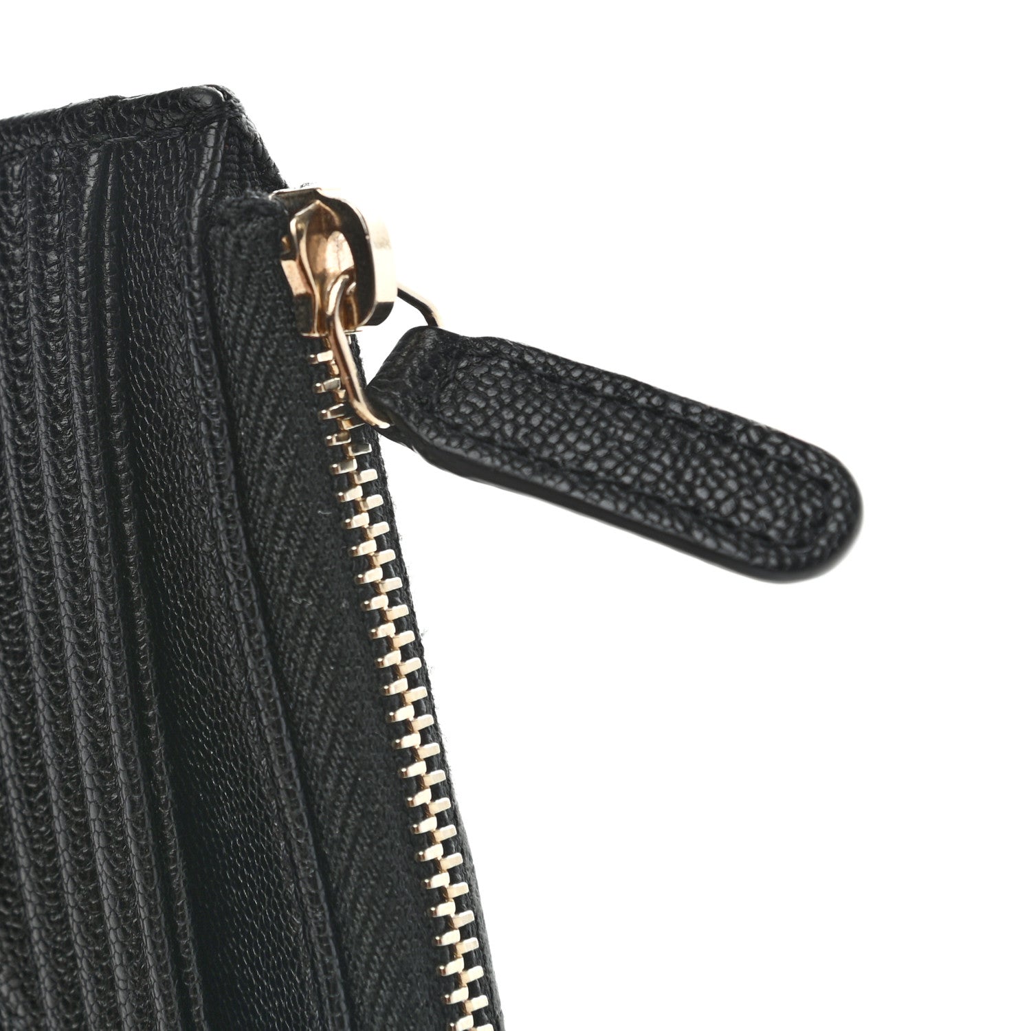 Chanel Caviar Quilted Classic Zip Boy Pouch Black 9 of 11