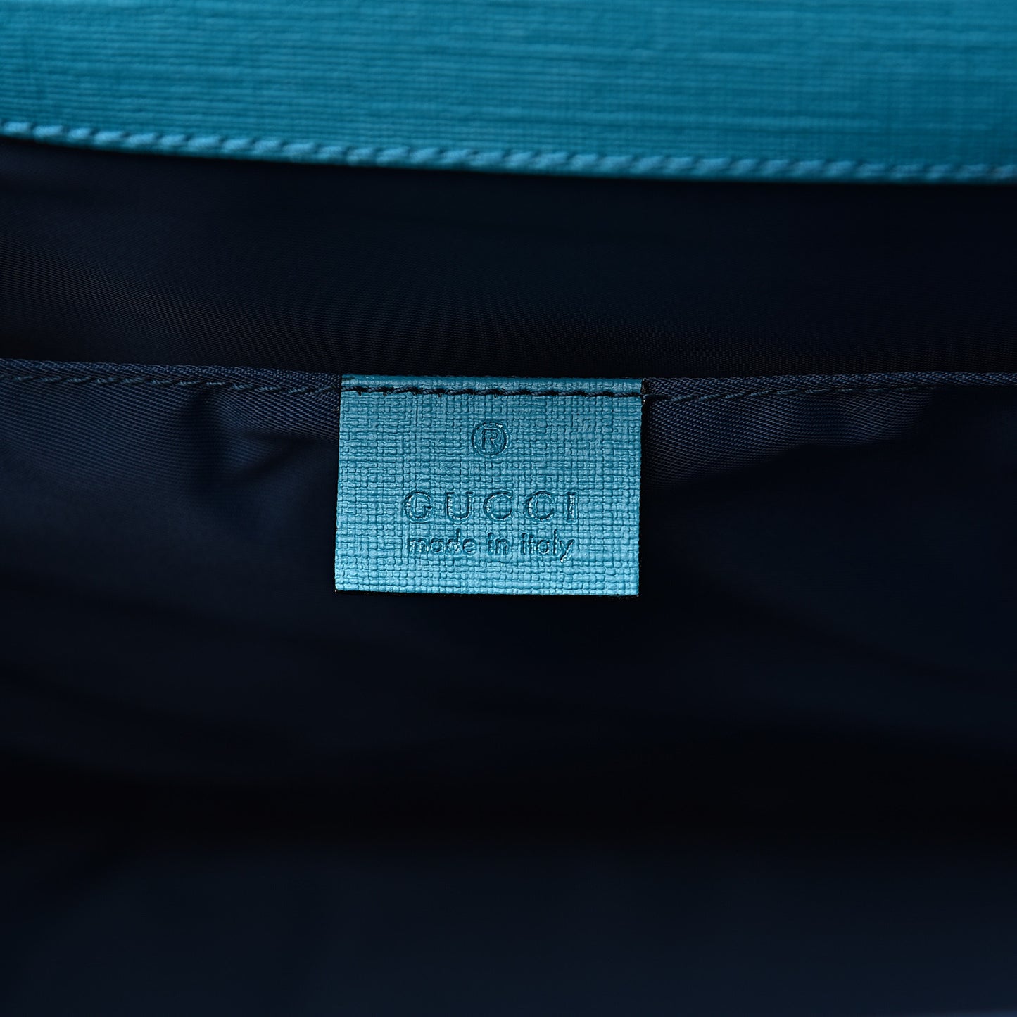 GG Supreme Monogram Space Cats Childrens Backpack Blue