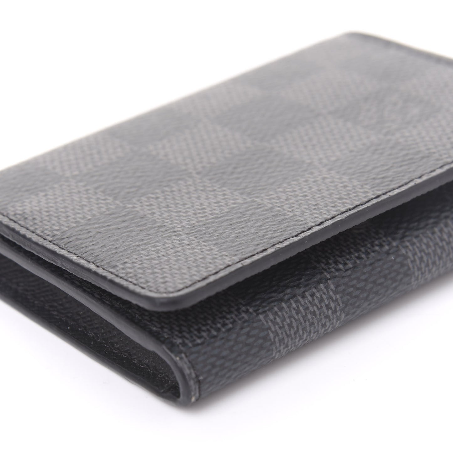 Damier Graphite Enveloppe Carte De Visite