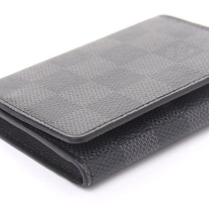Louis Vuitton Damier Graphite Enveloppe Carte De Visite 6 of 10